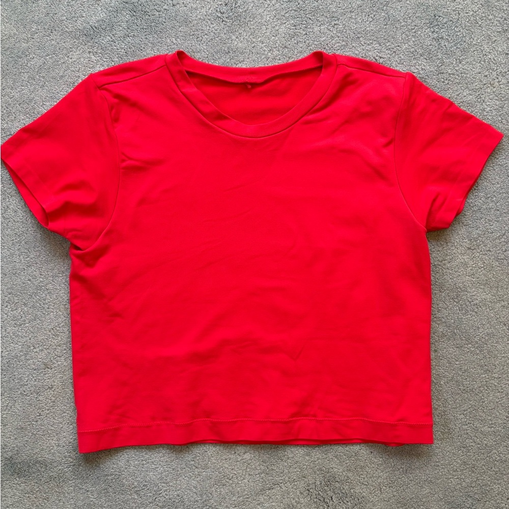 Garage Microfiber Cropped Tee